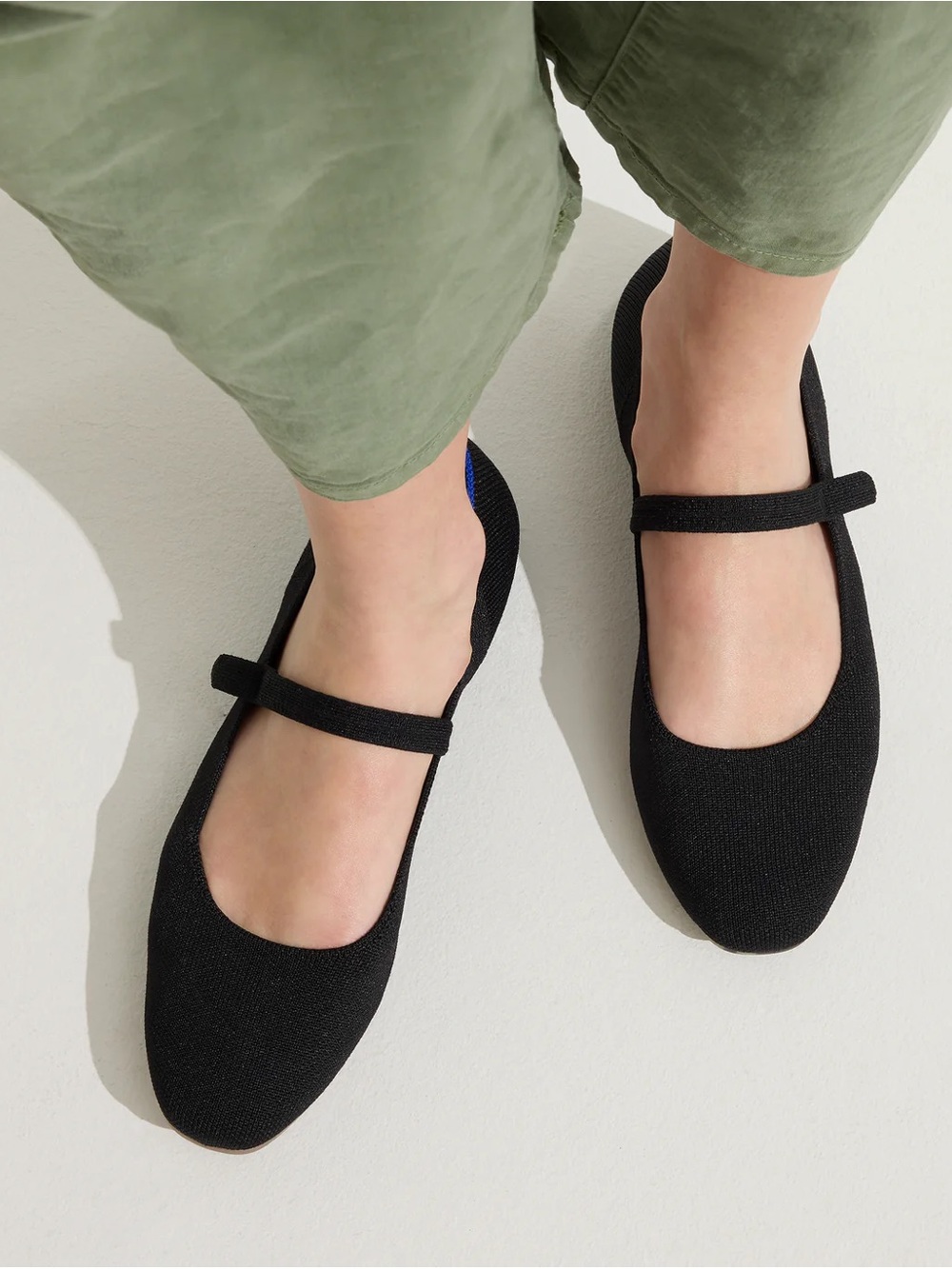 Rothy’s The Square Mary Jane in Black🔥 size 9• like new!🔥